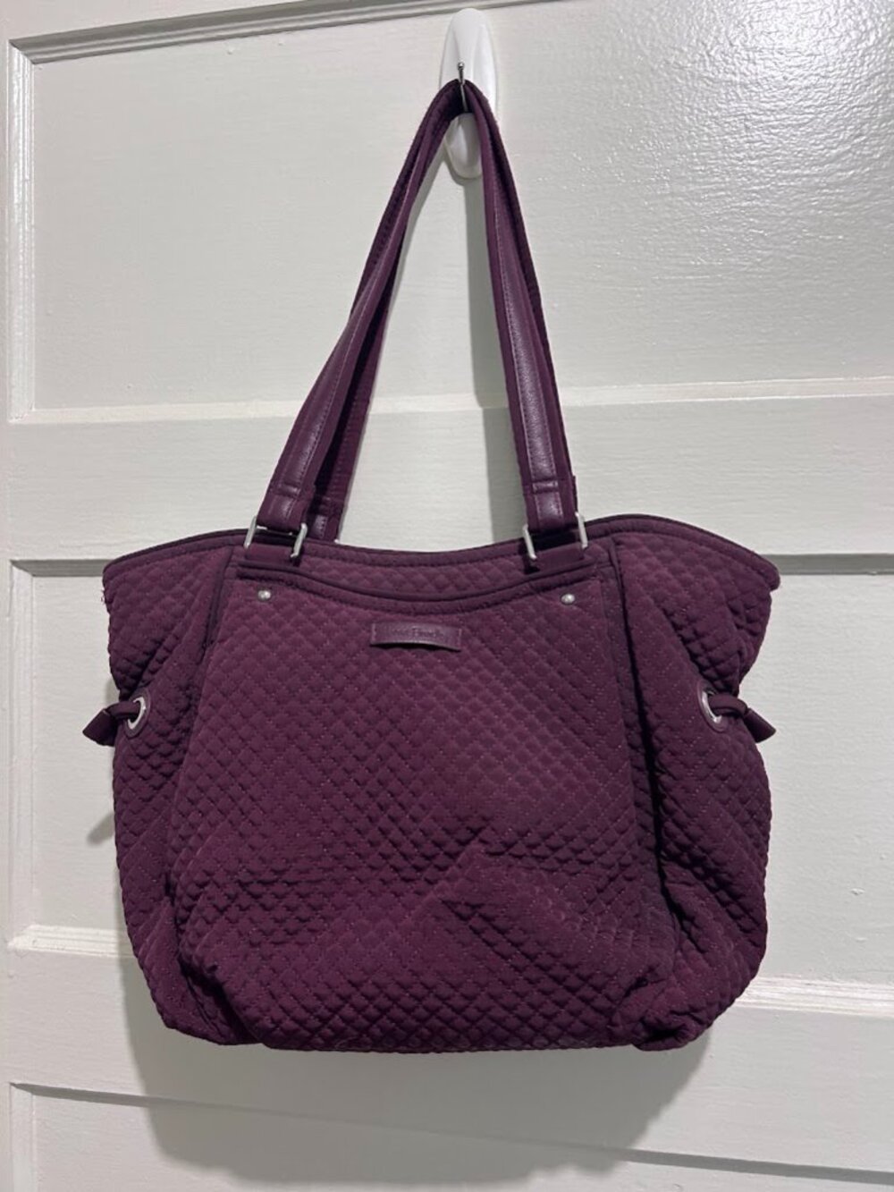 Vera Bradley Glenna Satchel in plum